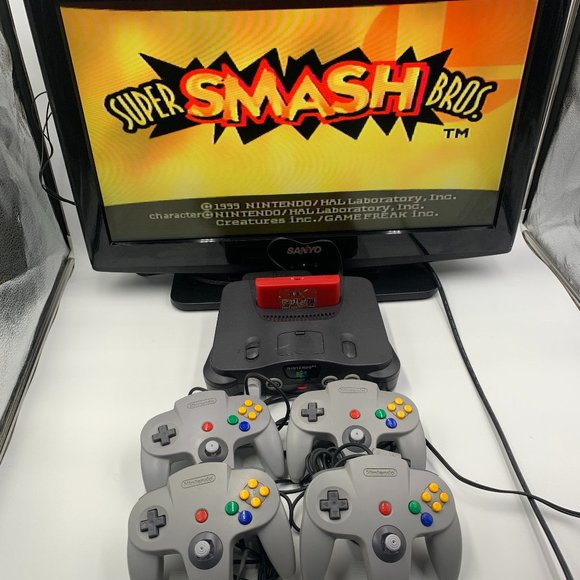 Ultimate N64, Nintendo 64 Bundle with 4 Authentic Controllers